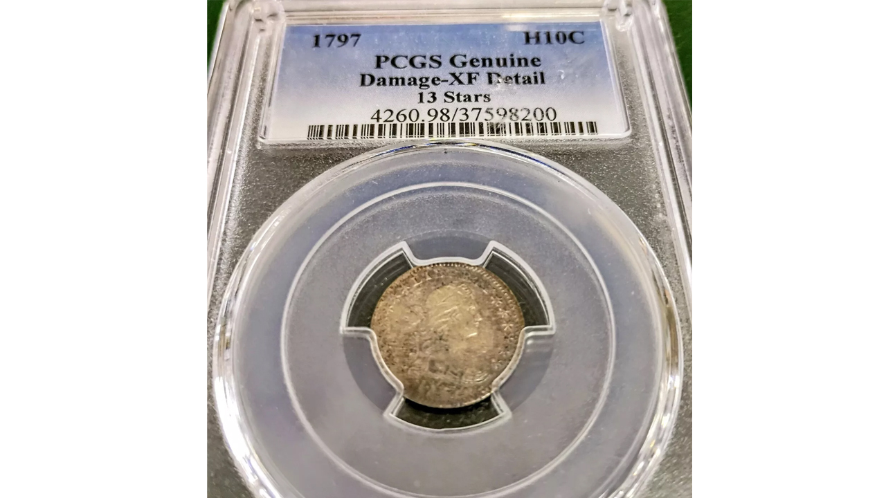 1797 13 Stars Draped Bust