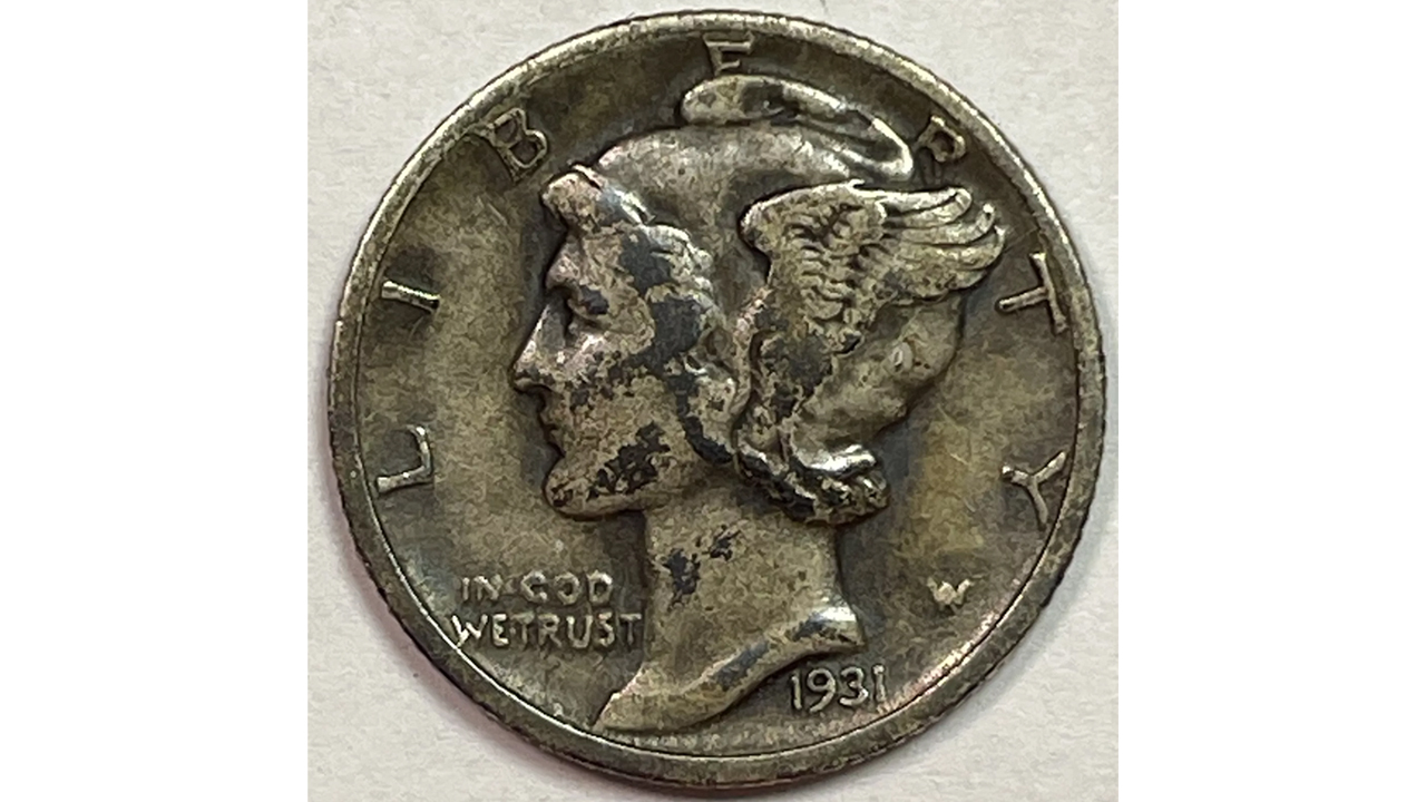 1931-D Mercury Dime