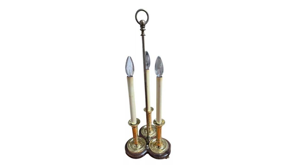 Brass Bouillotte Lamps