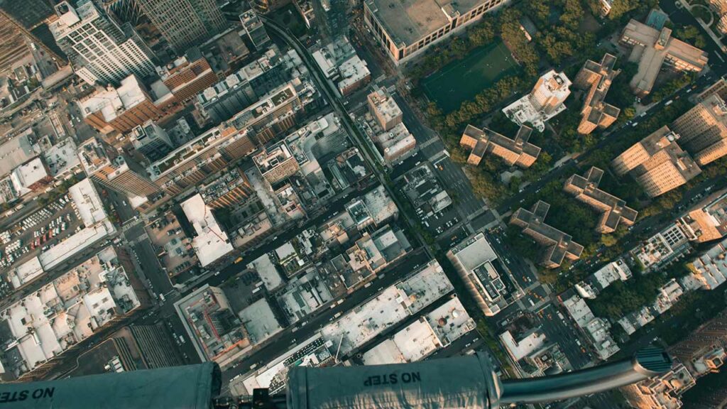 Google Maps satellite view