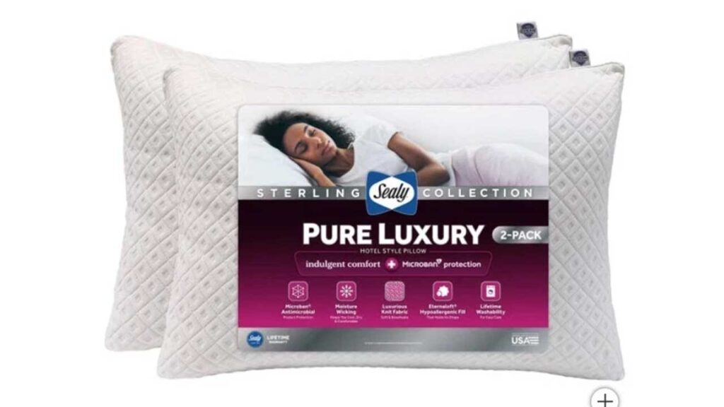 Sealy Sterling Pure Luxury Pillow 2-Pack