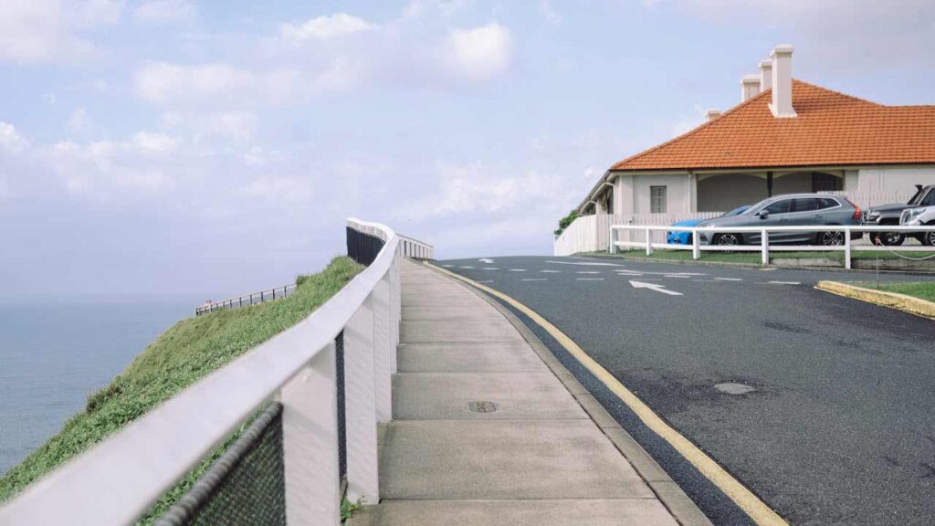 oceanfront property was out of reach