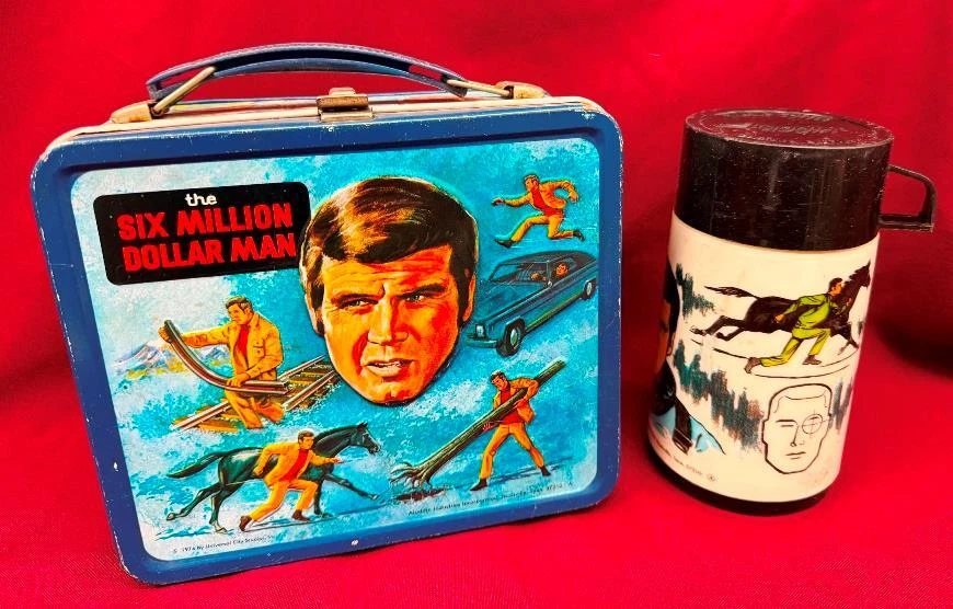 1975 “The Six Million Dollar Man” Lunchbox