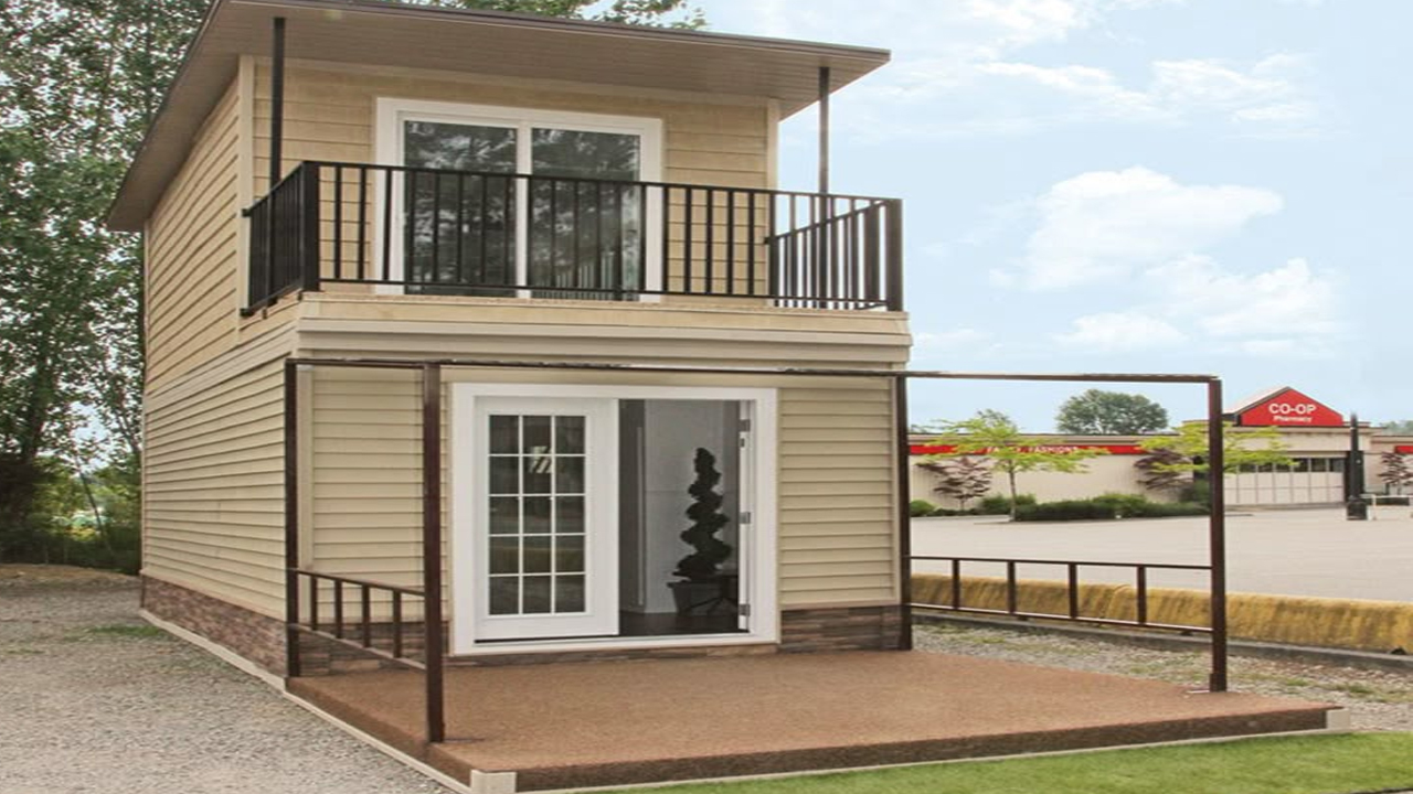 two story house
