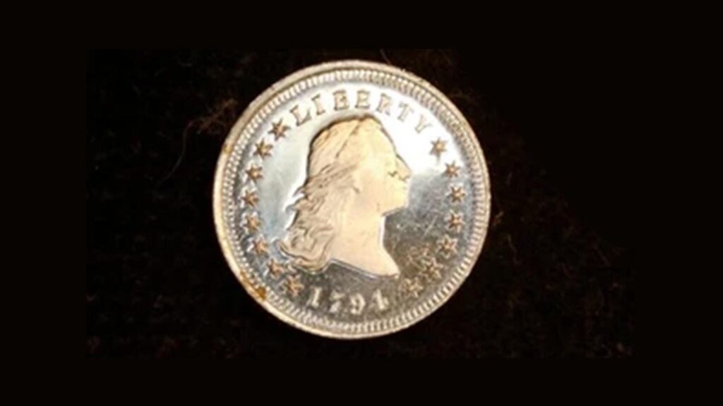 1794 Flowing Hair Silver Dollar