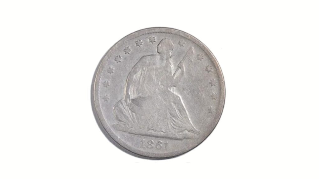 1861 Confederate Half Dollar