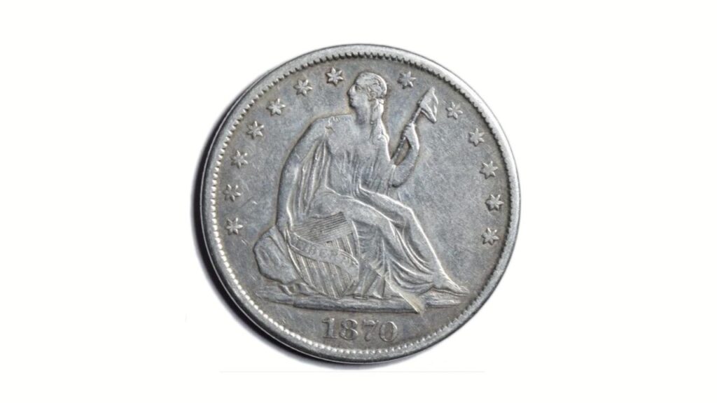 1870-S Seated Liberty Dollar