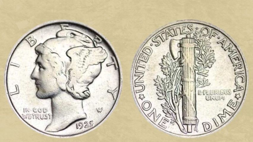 1925-D Mercury Dime