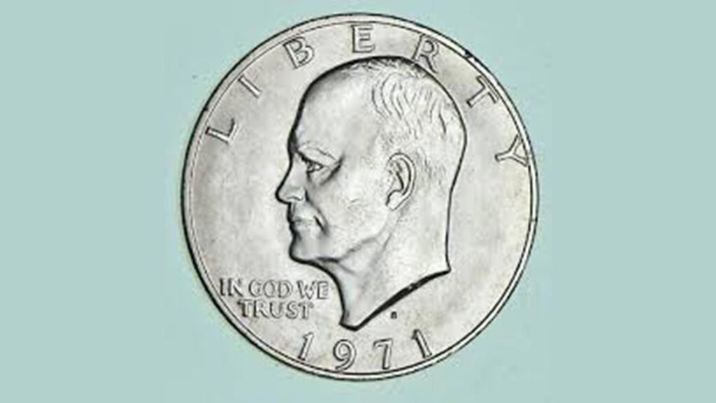 1971-S Silver Eisenhower Dollar