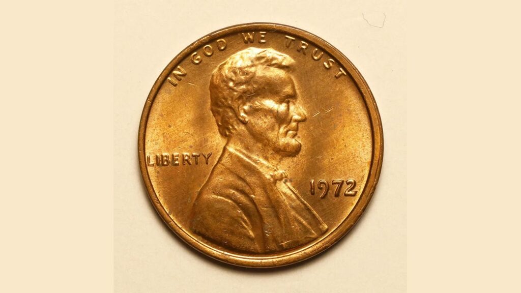 1972 Doubled Die Obverse Lincoln Cent