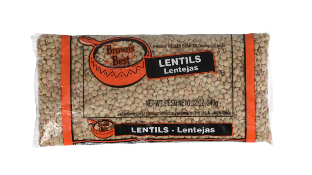 Dried Lentils