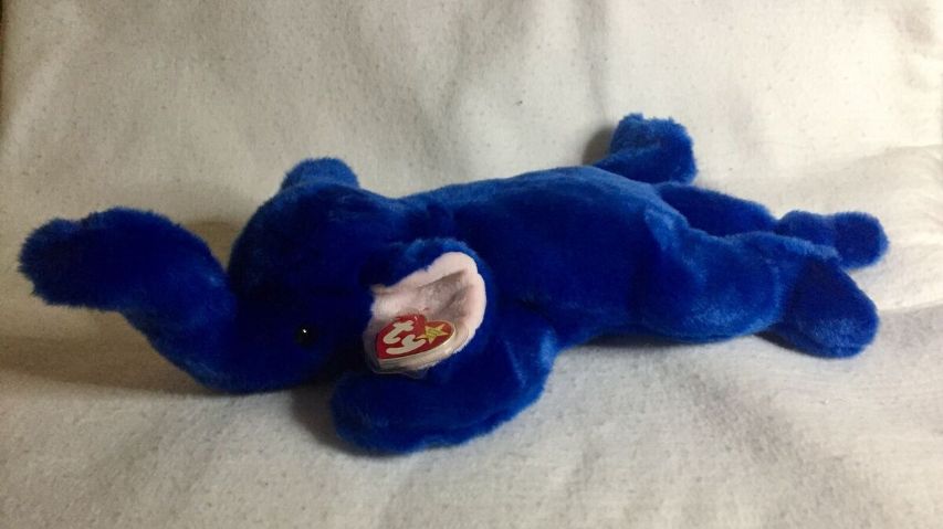 Peanut the Royal Blue Elephant