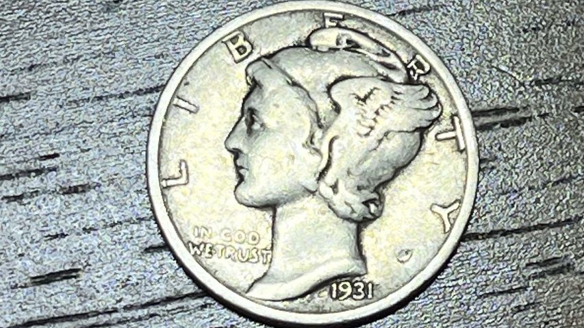 1931-S Mercury Dime