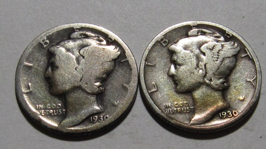 1930-S Mercury Dime