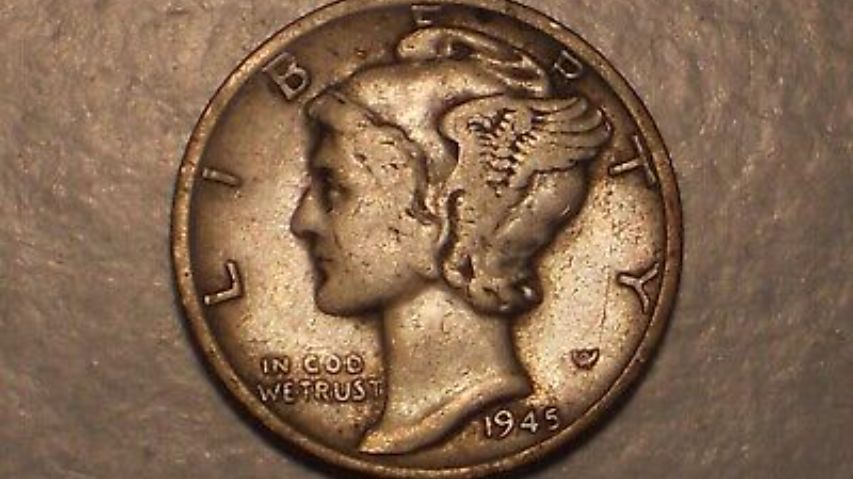 1945-S Micro S Mercury Dime