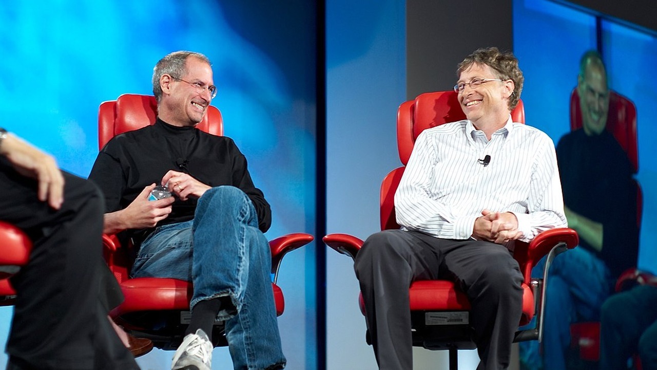 Image Credit: Steve Jobs and Bill Gates – CC BY 2.0/Wiki Commons.