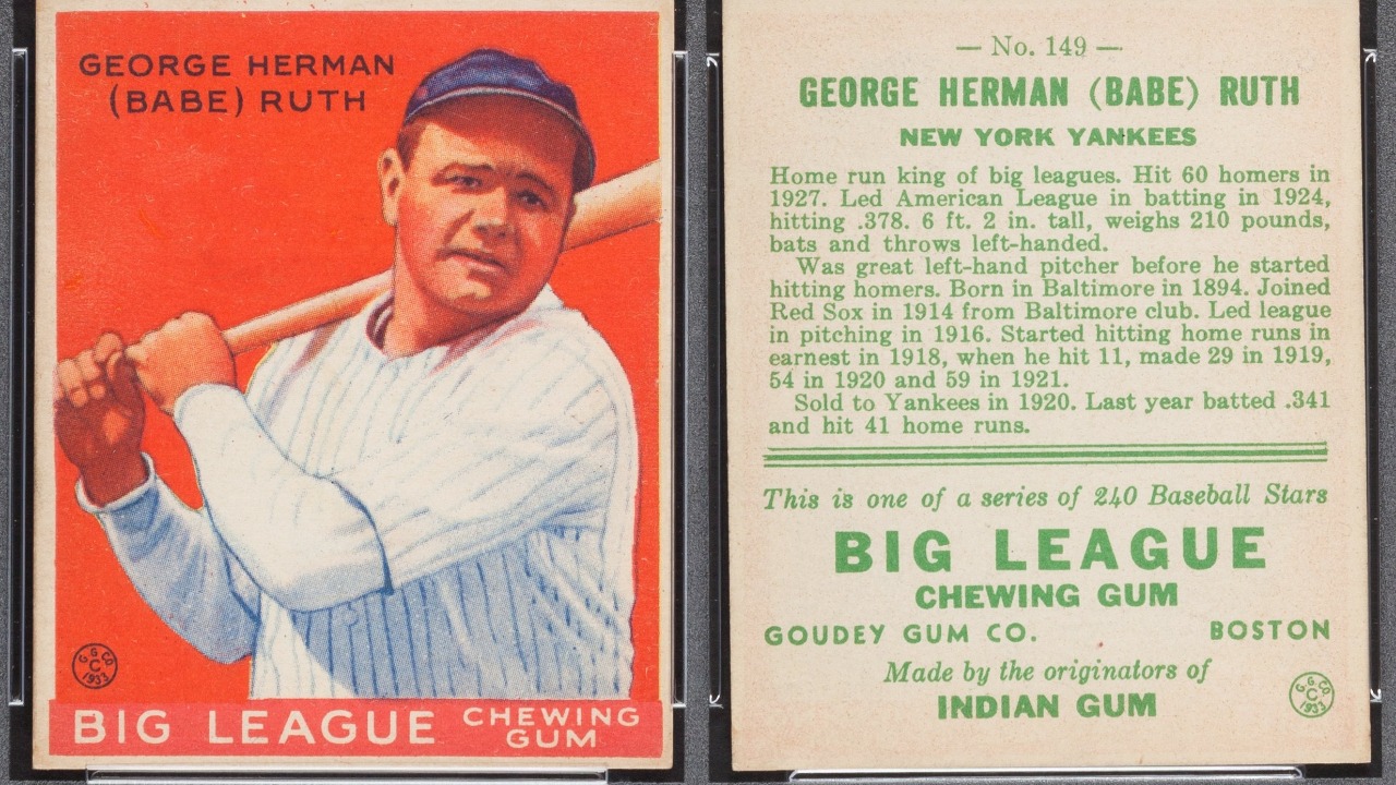 Image Credit: Goudey - Public domain/Wiki Commons