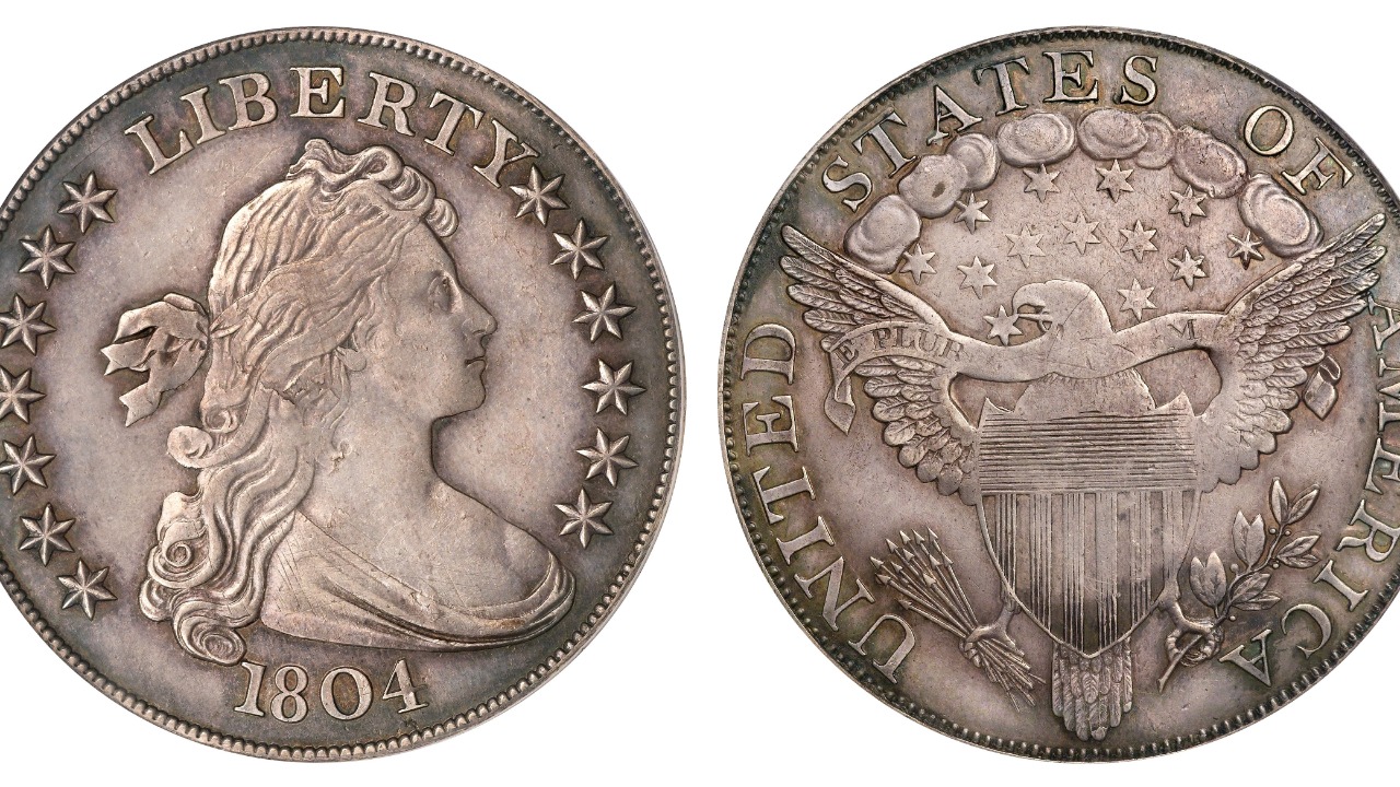 Image Credit: United States Mint (coin); Heritage Auctions (image) - Public domain/Wiki Commons