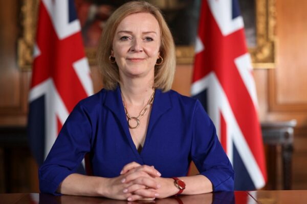 Image Credit: Photographer: Simon Dawson / No10 Downing Street Posted by: Foreign, Commonwealth & Development Office and The Rt Hon Elizabeth Truss MP - OGL 3/Wiki Commons