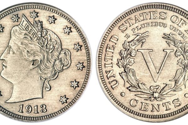Image Credit: Heritage Auctions (image); U.S. Mint (coin) – Public domain/Wiki Commons