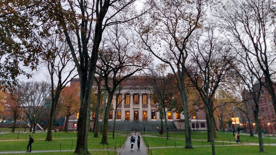 Harvard University,. November, 2019. pic.1q
