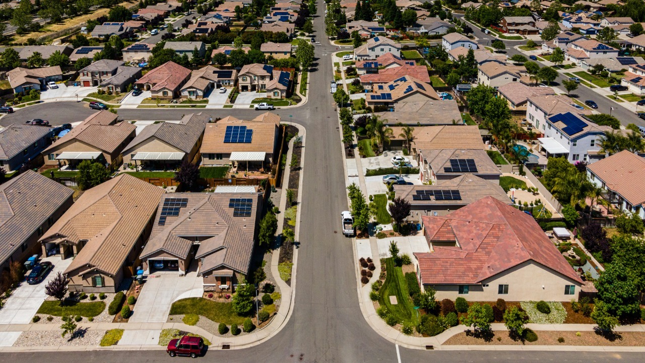 aerial view of city during daytime