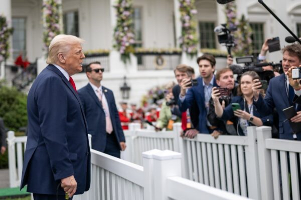 White House Easter Egg Roll, Monday, April 21, 2025, on the South Lawn of the White House
