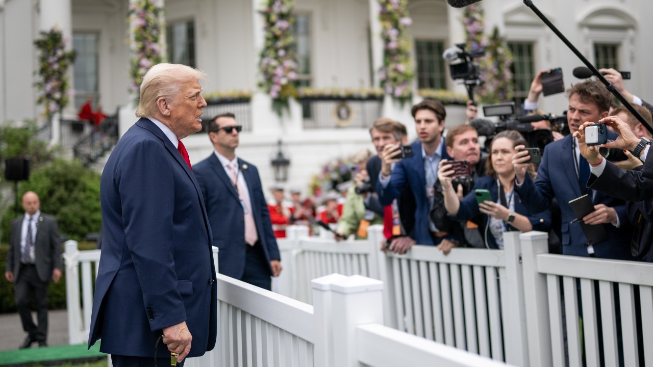 White House Easter Egg Roll, Monday, April 21, 2025, on the South Lawn of the White House