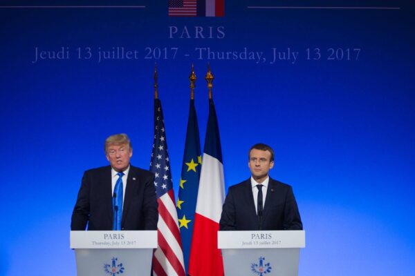Trump and Macron July 2017