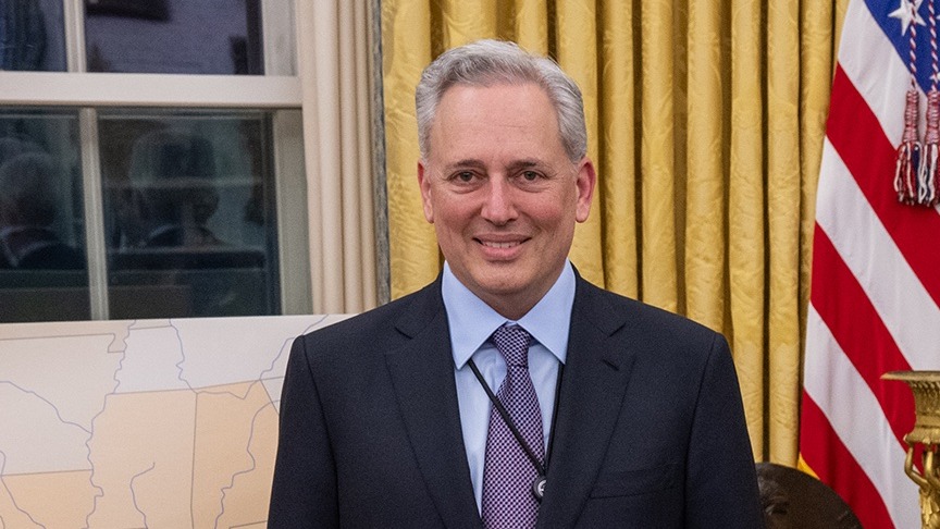 Donald Trump with David Sacks and Bo Hines