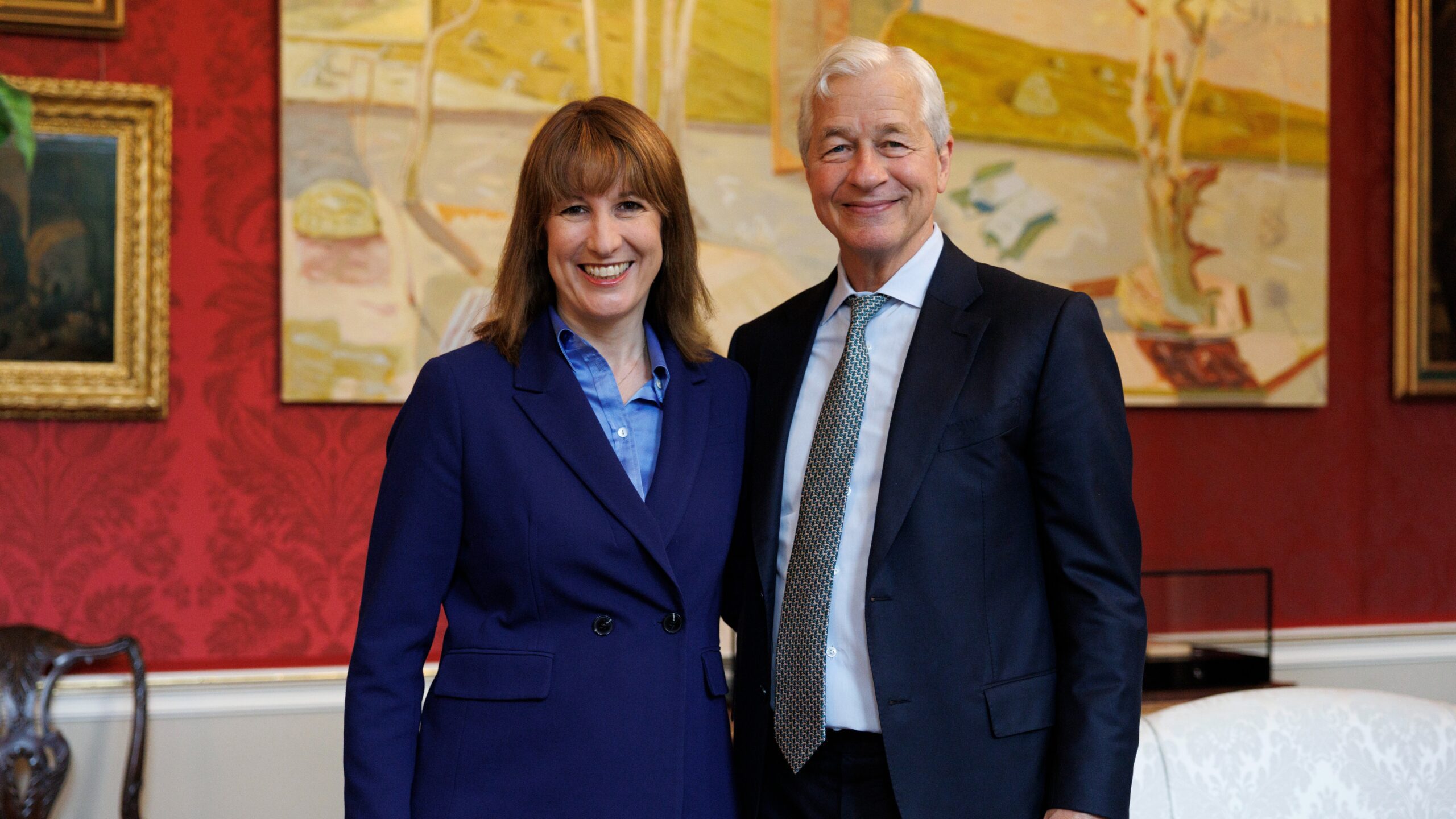 Chancellor Rachel Reeves meets Jamie Dimon (54838700663)