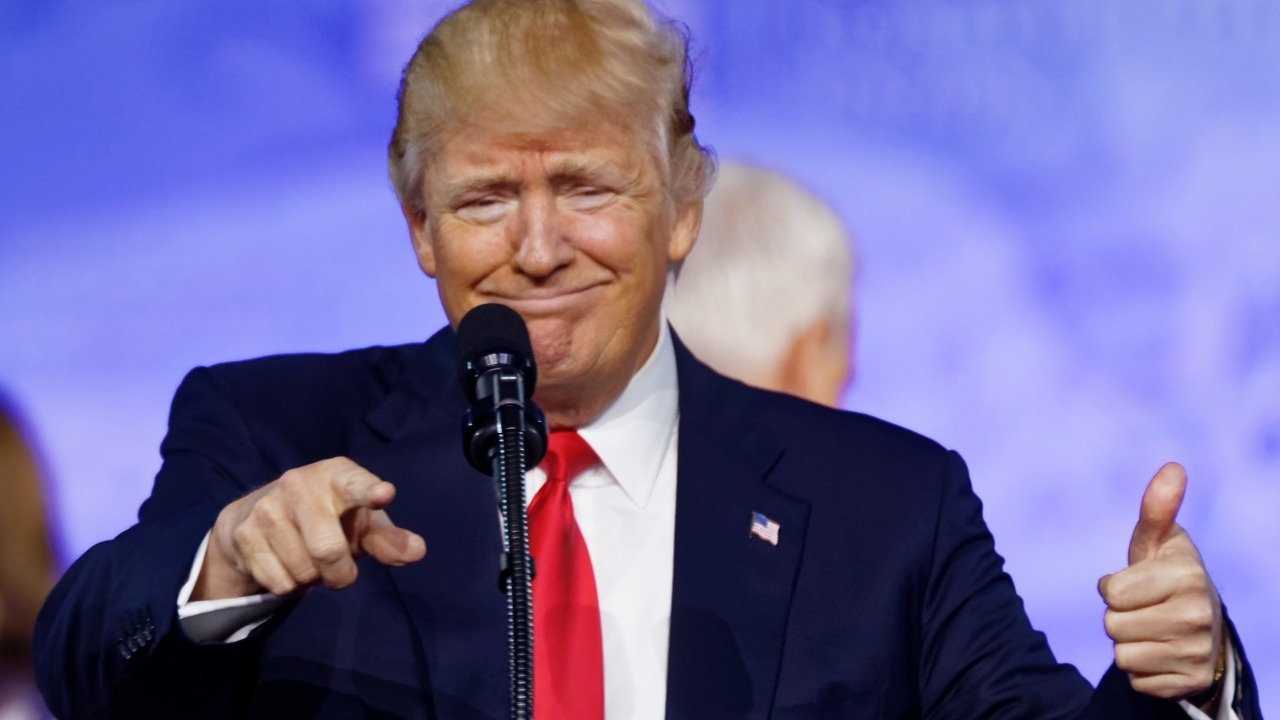 President of the United States Donald J. Trump at CPAC 2017 February 24th 2017 by, Michael Vadon 03