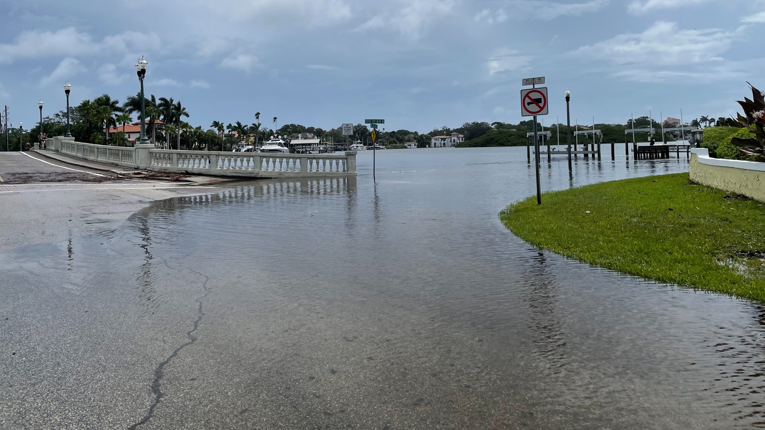 Hurricane Idalia storm surge St. Petersburg, Florida 3