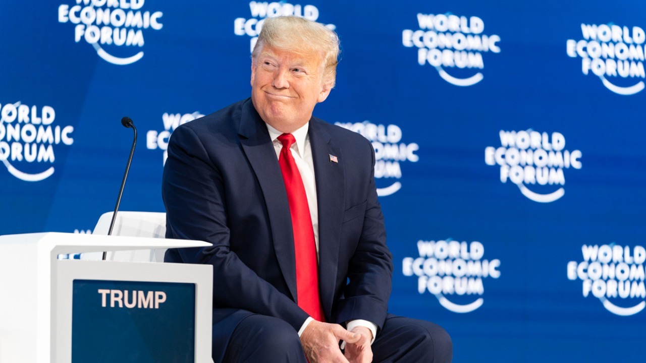 President Trump at Davos (49419287718)