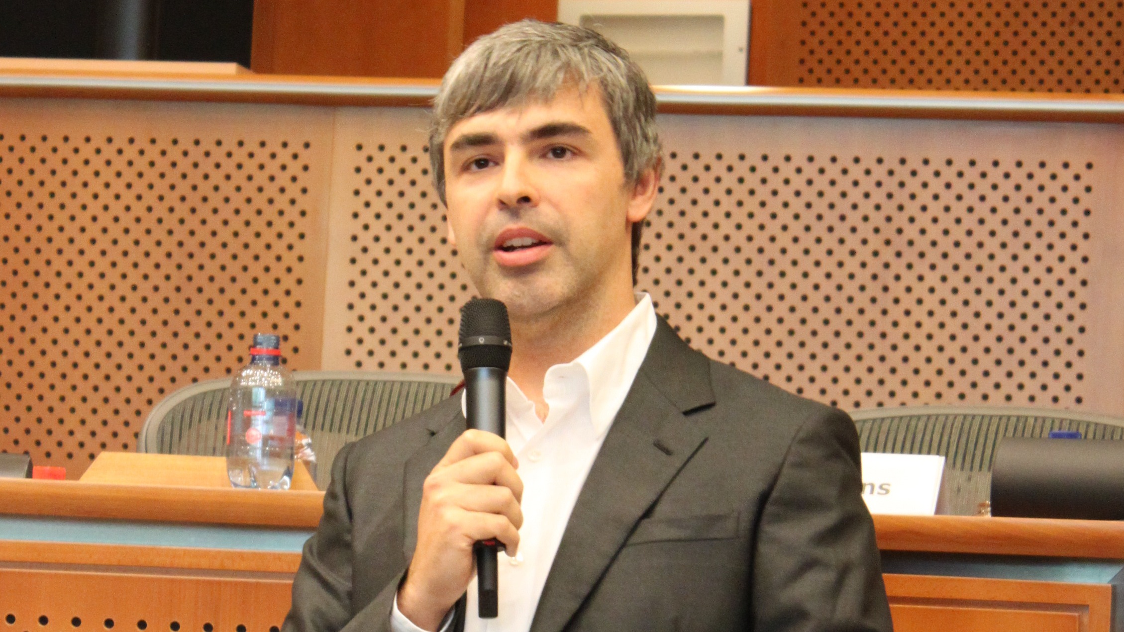 Larry Page in the European Parliament, 17.06.2009