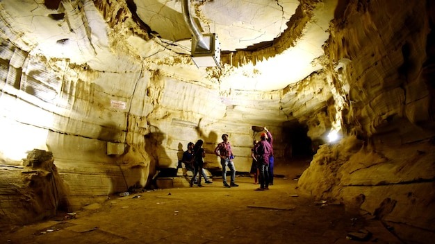 A cave situated at Belum Kurnool AP in India