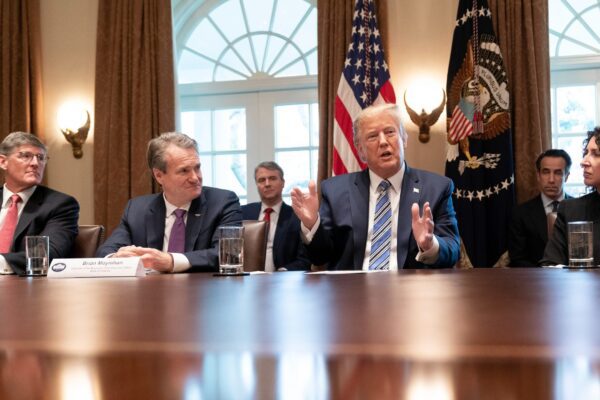 President Trump Meets with Banking Leaders (49649790176)