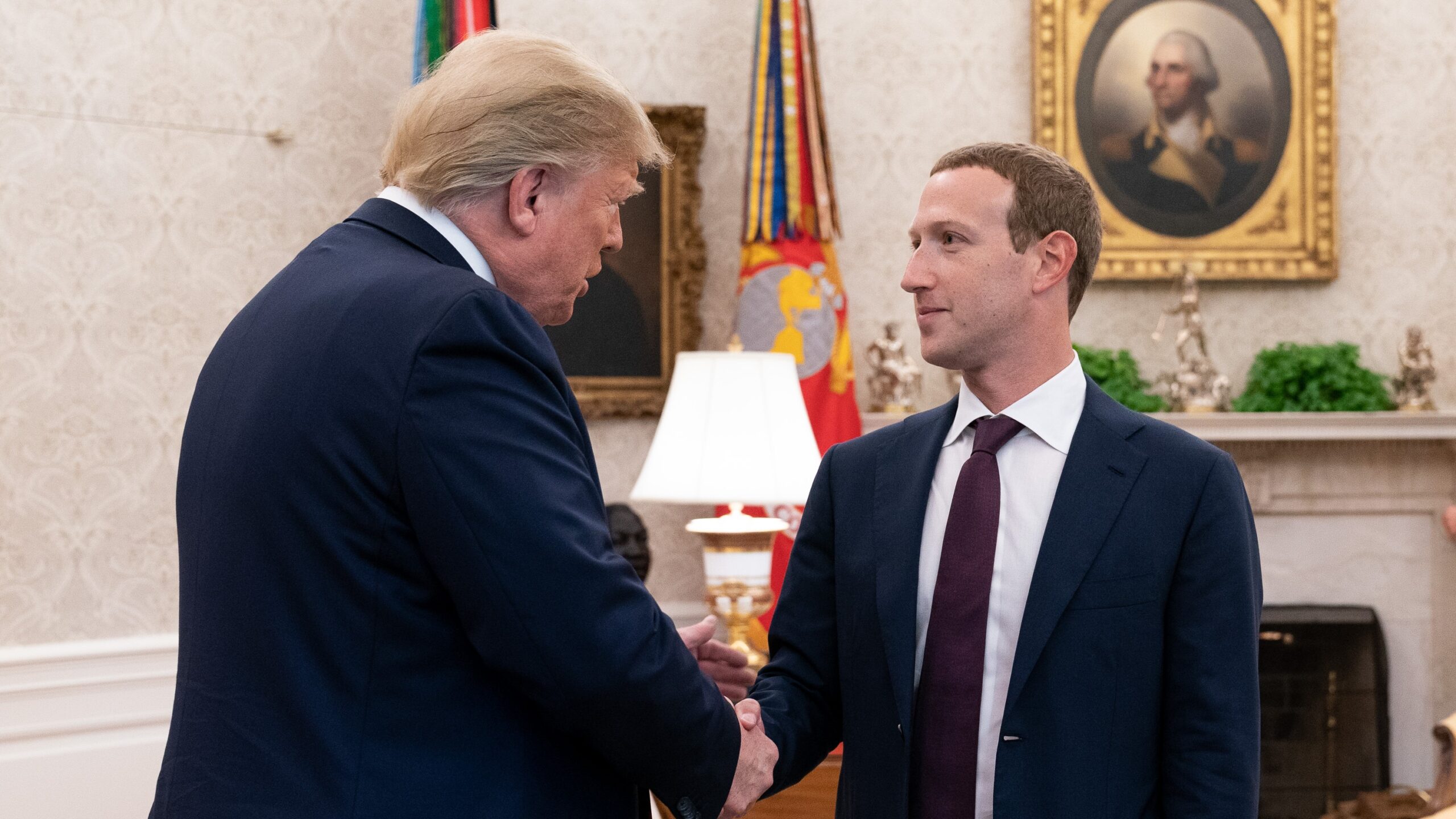 President Trump Meets with Mark Zuckerberg (48765153148)