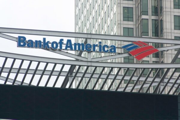 Bank of America logo close