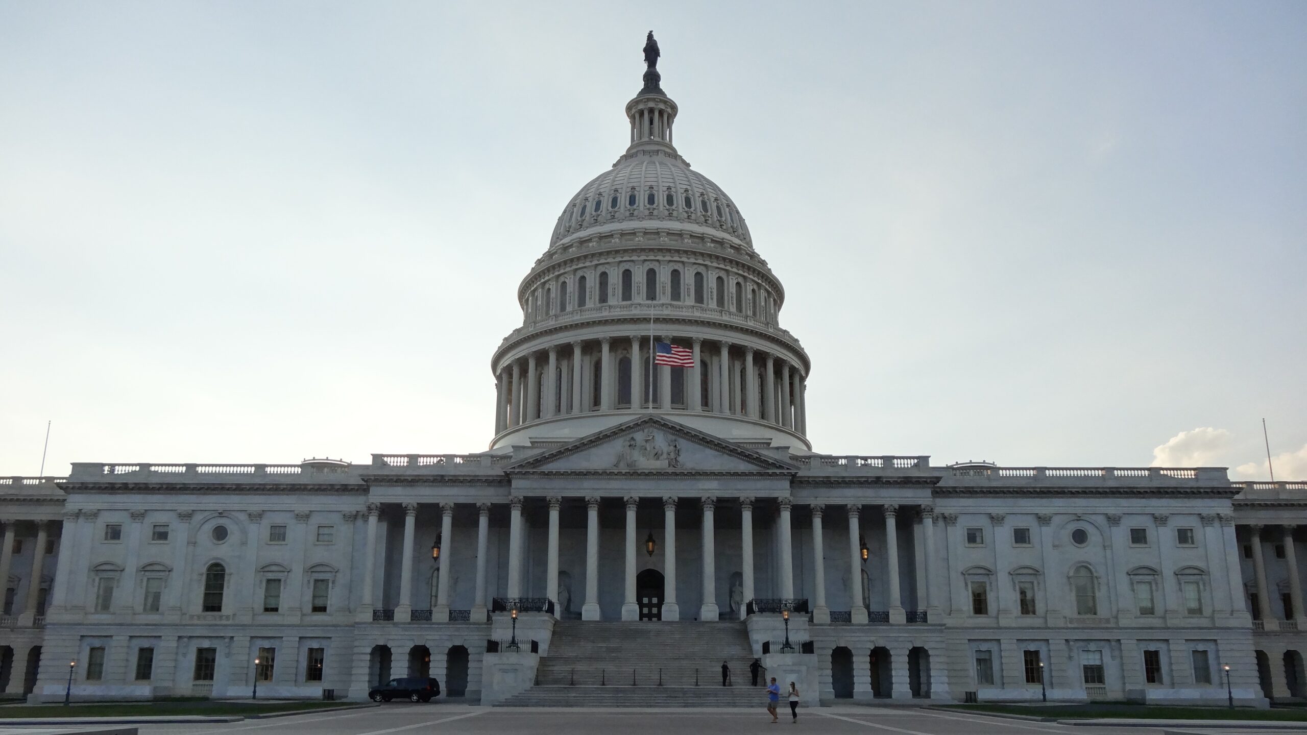 US Capitol during government shutdown; east side; Washington, DC; 2013
