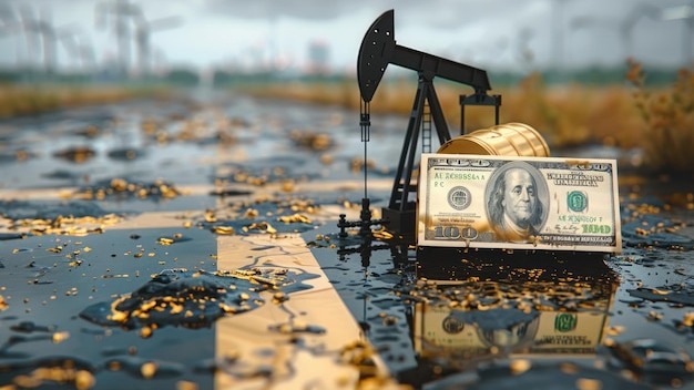 Crude market fluctuations analyzing the dynamic shifts in oil prices per barrel tracing the rise and fall patterns influencing global economic landscapes