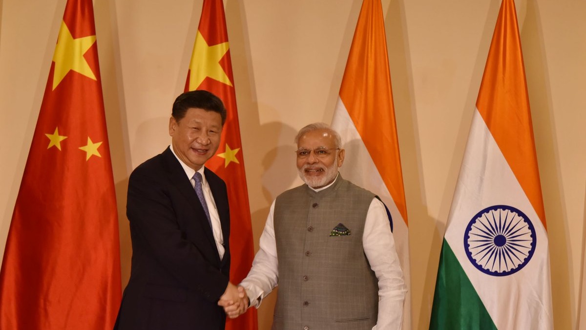 Prime Minister Narendra Modi meeting with President Xi Jinping, 2016