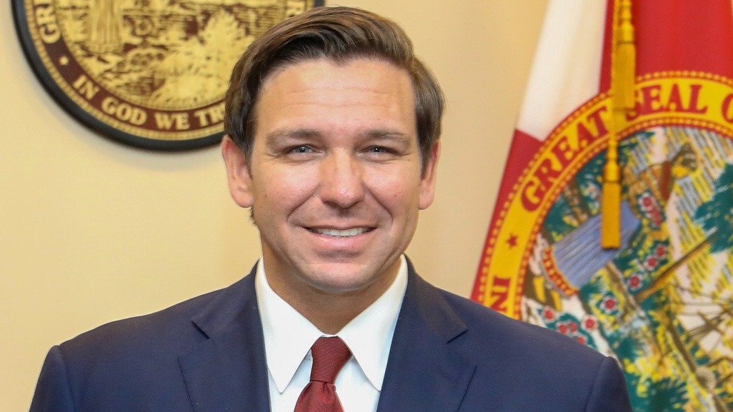 Gov Ron DeSantis Portrait