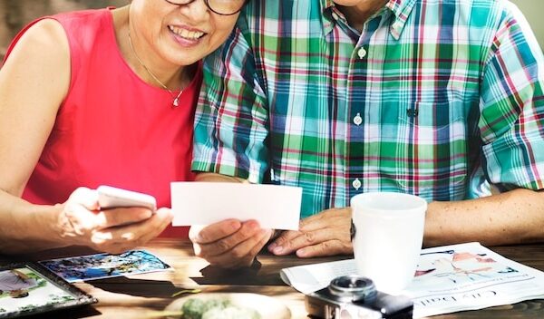 Senior Asian couple