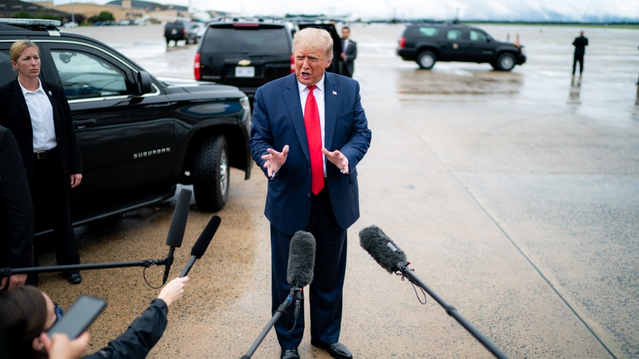 President Trump Travels to Michigan (50329963253)