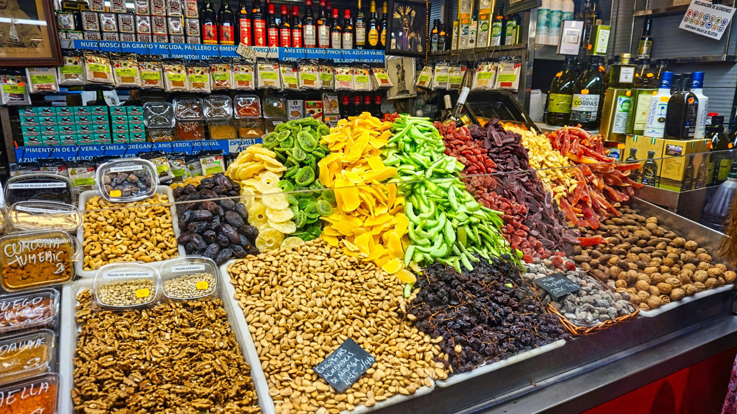 A store filled with lots of different types of food