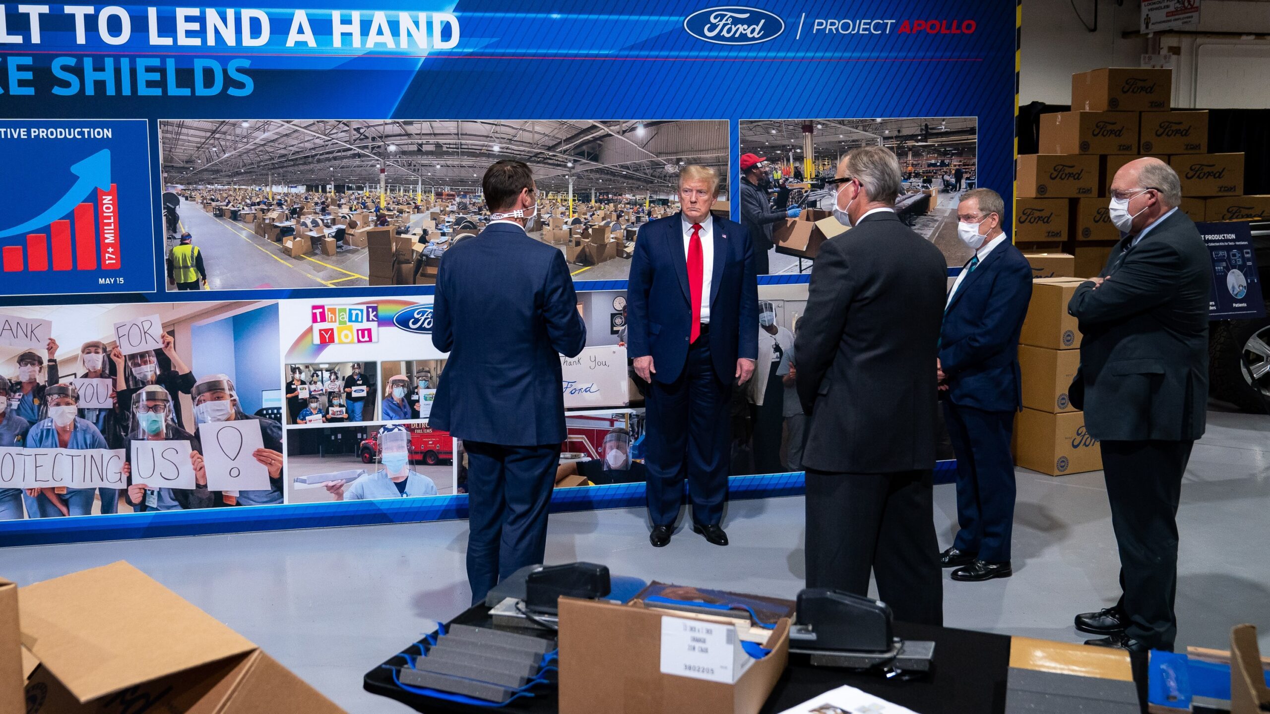 President Trump in Michigan (49922546878)