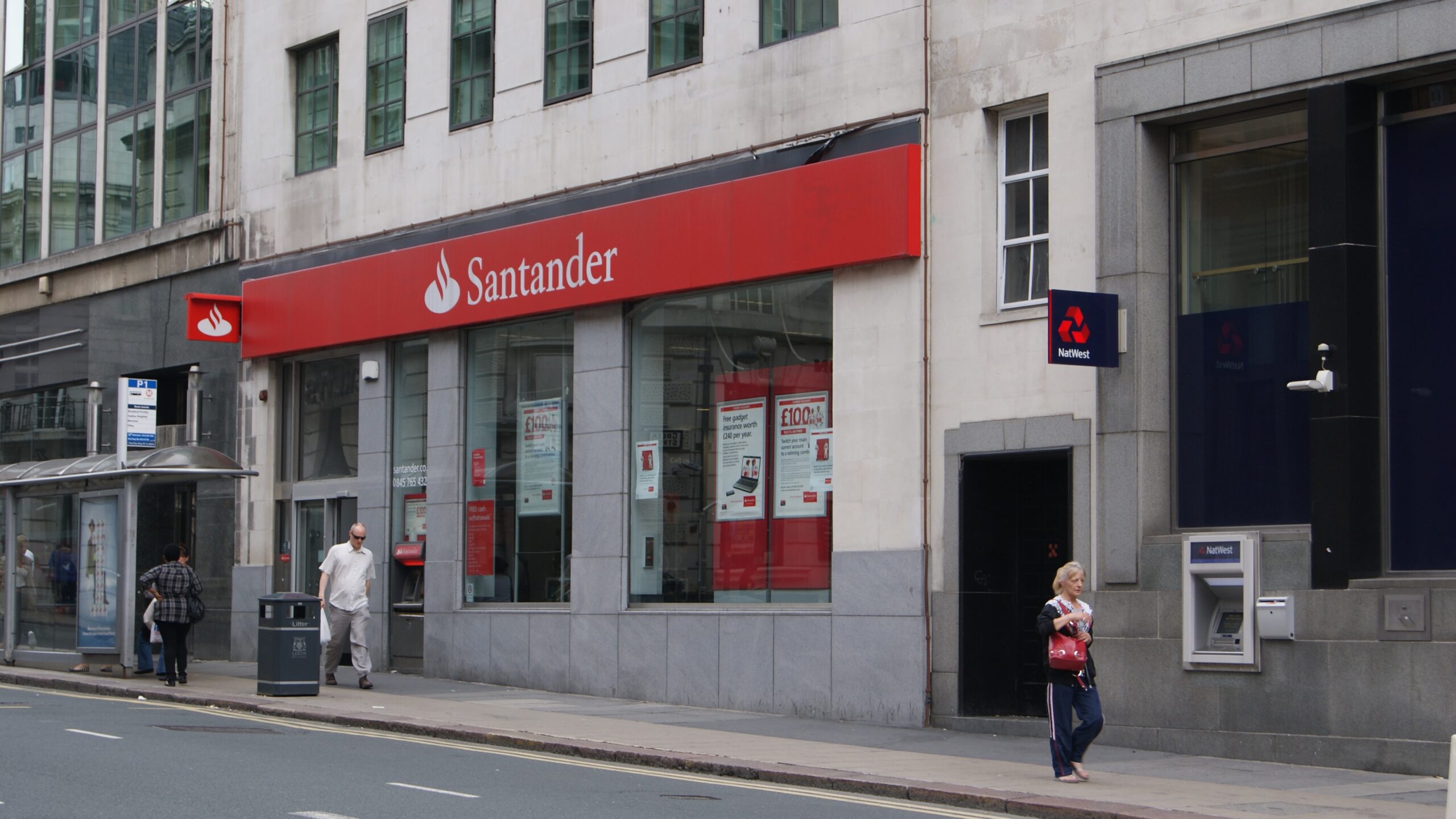Santander, Park Row, Leeds (4th July 2011)