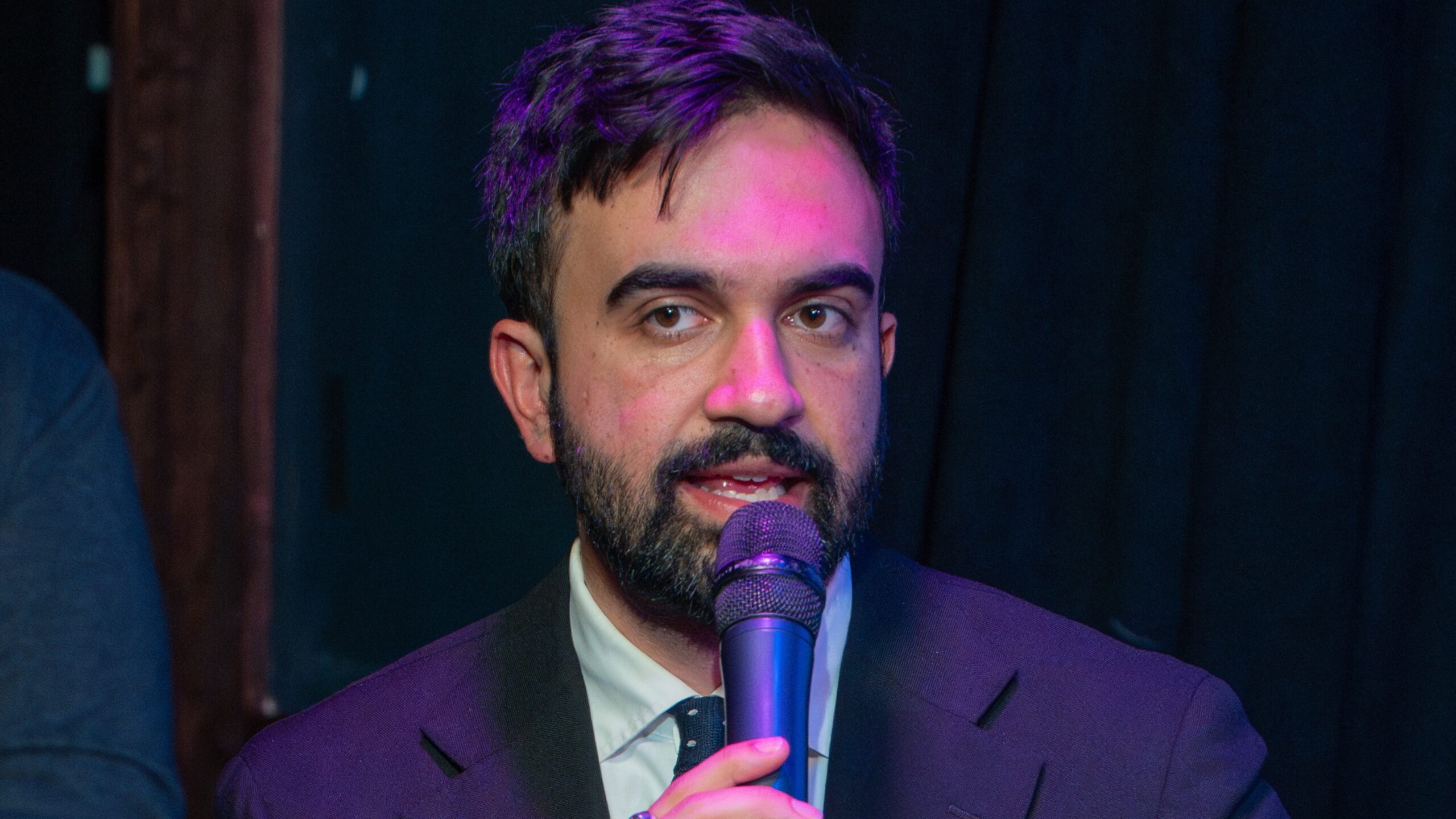 Zohran Mamdani at Caveat 5.25.25 6