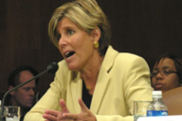 Suze Orman Senate Committee